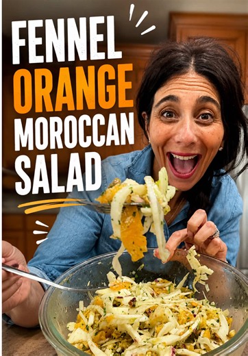 FENNEL ORANGE MOROCCAN SALAD Author: Sarah Lasry Bright, crunchy, sweet, and citrusy—this refreshing Moroccan-inspired salad is perfect for summer meals and tastes even better after sitting for a few minutes. For a dairy meal, add shaved Parmesan for an extra delicious touch. INGREDIENTS Salad: • 2 heads fennel, thinly sliced • 2 large oranges, cut into thin slices • ¼ red onion, finely diced • Handful of pistachios, for garnish Dressing: • Juice of 3 limes • ¼ cup oil • 1 tsp pepper • 1 tsp sal