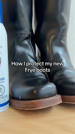 Protect your new boots immediately with M&B PRO-TEX™ PRO Water Repellent! PRO-TEX™ is an all-weather, year-round water repellent for all genuine leather, suede, nubuck, sheepskin, canvas, fabric and more. It forms an invisible shield that helps guard against rain, snow and sleet - helping to preserve colour, prevent cracking and discolouration, and extend the life of your items. Great for use on all styles and colours of footwear, garments, furniture, accessories and more. Available at Amazon, W
