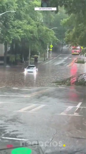 Suspendido el servicio de Waymo en Atlanta tras la caída de un coche a una inundación