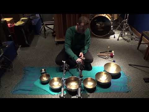 Sound Meditation with Peter Hess Tibetan Singing Bowls ASMR (30 minutes)