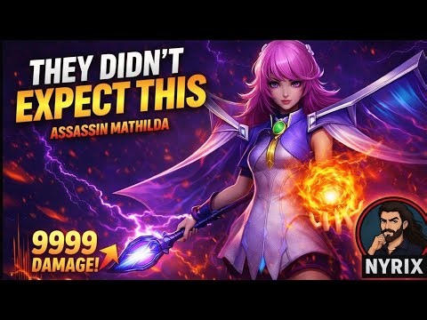 What Happens When Mathilda Goes Assassin 😈⚡| MLBB Gameplay