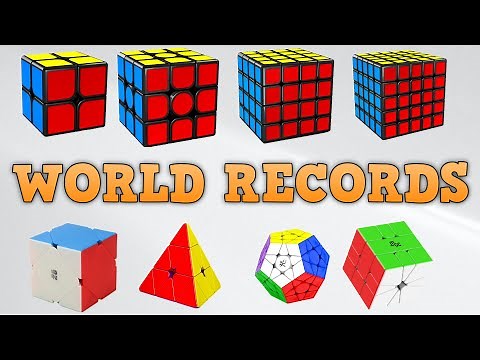 All Rubik's Cube WORLD RECORDS 2025