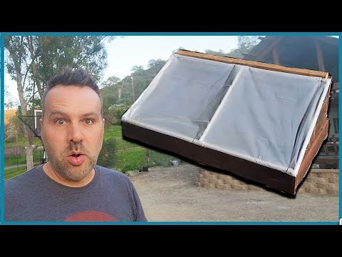 How to Make a CHEAP and EASY Cold Frame for Starting Seeds and Growing Winter Vegetables