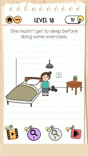 Level 18 💪 Fitness with Cindy – Brain Test 2: Tricky Stories 🧠 Solution #脑力测试2 #棘手故事 #辛迪健身 #games