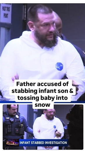 Update to a horrible crime we’ve been covering. The father accused of stabbing his 3-month-old son in the stomach is due back in court today. The baby is in critical condition @6abc Action News