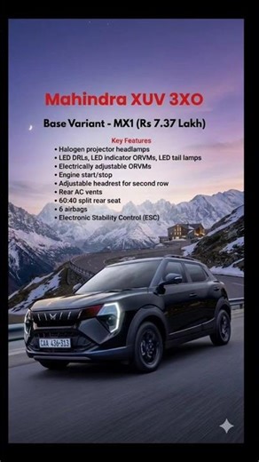 XUV 3XO MX1 2026 ⚡ Base Model Walkaround | Worth Buying?