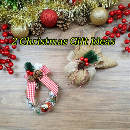 2 ideas in one 😍 You will love these great Christmas gifts. | DIY Vakti