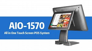 All in One Pos Terminal System Touch Dual Screen Cash Register Point of Sale Machine for Retail Convenience Store