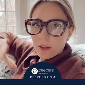 "Glasses have become a sophisticated accessory these days and I love it. I need corrective glasses for far away but close up and on screens, these Peepers blue light glasses are so chic!" -- @city.peach | Peepers