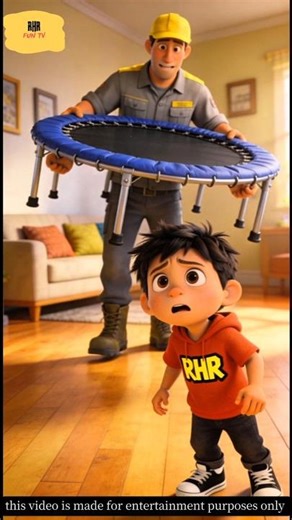 Chintu ka trampoline kyu le gaye! 😱 #shorts #trending #cartoon #luckygameplay