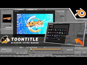 ToonTitle - Blender Intro Maker [$]