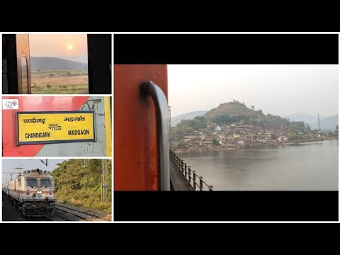 Konkan To Mumbai Journey With 12249 Goa Sampark kranti Express