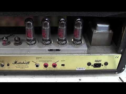 How to Bias Marshall JCM2000 DSL Guitar Amplfier