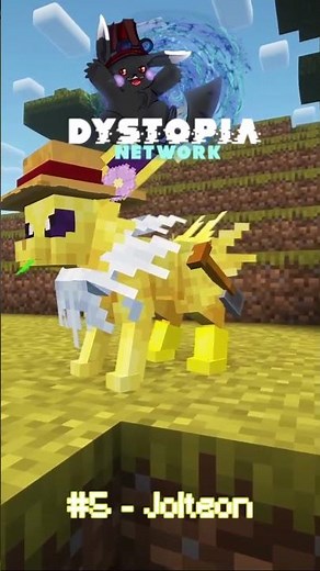Top 10 Eeveelutions. Which one is your favorite? #dystopianetwork #minecraft #pokemon #eevee #cob...