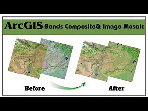 Band Composite & Image Mosaic Landsat Datasets in ArcGIS | ArcGIS Tutorial