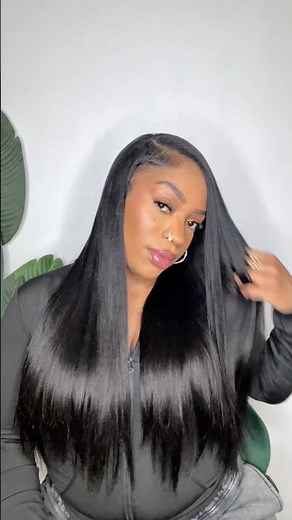 Seamless Clip In Braided Install ✨ #clipinextensions #shorts #hairextensions #wigs #wiginstall #hair