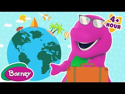 Traveling the World and Learning Different Cultures | Travel for Kids | Barney and Friends