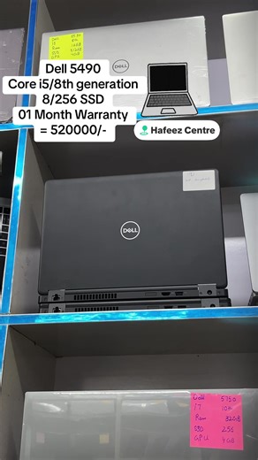 🔥 Dell Latitude 5490 Available for Sale 🔥 💻 Dell Latitude 5490 ⚡ 5th Generation Processor 🚀 8GB RAM 💾 256GB SSD ✨ Fast Performance | Perfect for Office Work, Students & Online Work 📞 Contact: 0323-9212461 📍 Shop Address: Laptop Studio Shop nm 07, 2nd Floor, MCT Plaza Adjacent to Free Center Gate nm 01 ✔️ Best Quality Laptop ✔️ Reasonable Price ✔️ Limited Stock Available 📩 DM or Call No #laptopdeal #laptopforsale #usedlaptop #delllaptop #studentlaptop