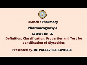 Pharmacognosy-I | AKTU Digital Education