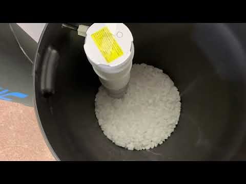 How much salt should I keep in my brine tank?