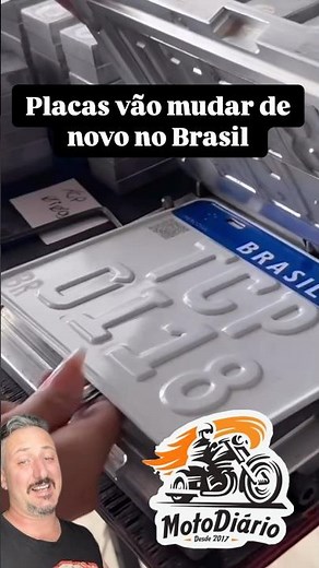 Atenção: placas de automóveis no Brasil vão mudar de novo