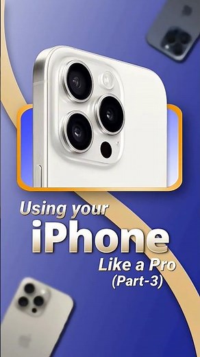 Only 10% iphone users know these unique features. Are you one of them? #iphone #iphonetricks #viral