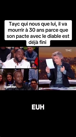 Tayc : Mort à 30 ans et son pacte avec le diable