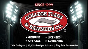 UNC North Carolina Tar Heels University Large College Flag