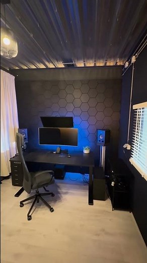 Hexagon Panel home and studio inspiration| Aku Woodpanel