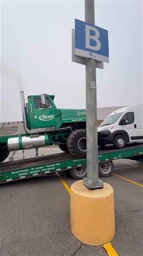 Unloading the Green Ghost in Fort Wayne, IN