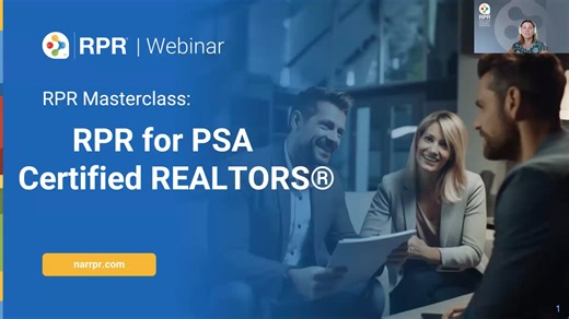 RPR for PSA Certified REALTORS®