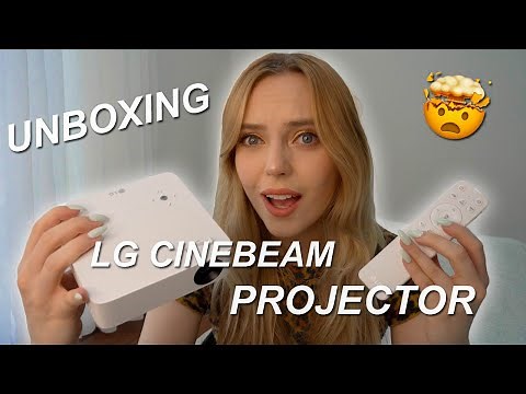 Unboxing the $300 LG PH30N CineBeam Projector