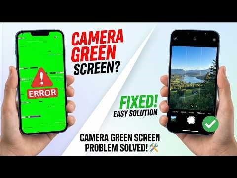 How to Fix Mobile Camera Green Screen Problem (100% Works!)