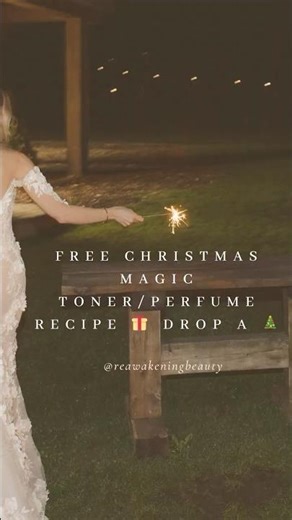 DIY Christmas Toner and Body Mist Recipe