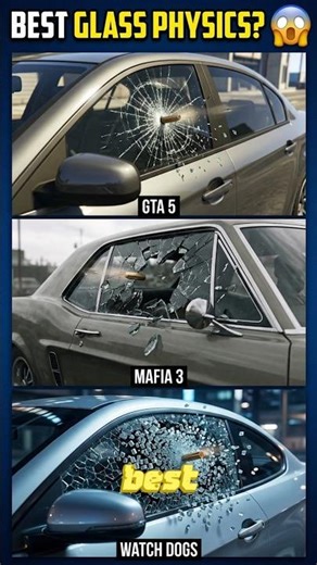 Shooting Through Car Windows in GTA 5 vs Watch Dogs vs Mafia 3