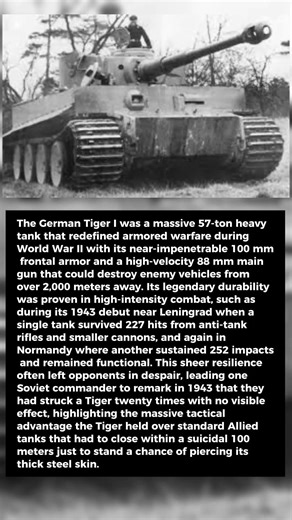 The Tiger Tank Was Pure Nightmare ! #worldwarii #history