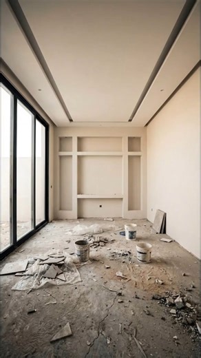 Home Office Epoxy Floor Transformation Timelapse | Metallic Marble #Epoxy #HomeOffice #Viral #epoxy