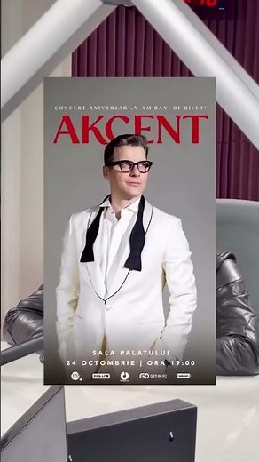 ‪@akcentonline‬ revine la #SalaPalatului 🔥 #akcent #music #concert #live #fyp