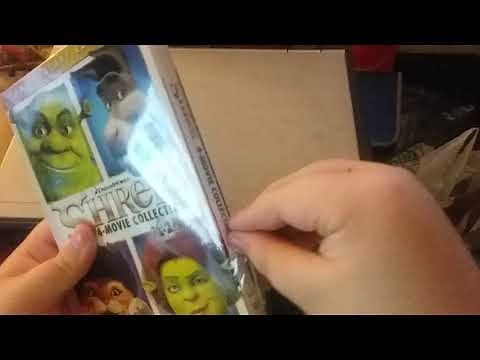 Shrek 4-Movie Collection DVD Unboxing