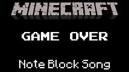Minecraft Note Block Song: Super Mario Bros: Game Over Minecraft Map