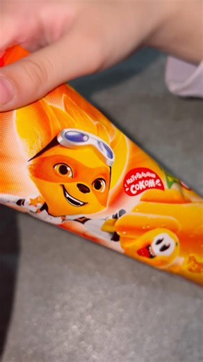 🎬 Opening Orange Juice Ice Cream ASMR 🍊🍦🎧 #relaxingasmr