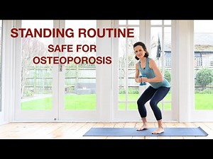 Standing Routine - Building Strength - Safe For Osteoporosis Part 1 - 15 mins