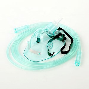 [Hot Item] Disposable Medical Oxygen Mask with Tubing for Adult