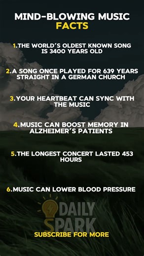 🎶 Mind-Blowing Music Facts That Will Shock You 🤯✨