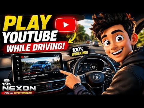 Watch YouTube on Android Auto in any Car | YouTube on Android Auto while driving Car