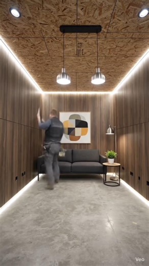 ✨ Small Room Modern Interior Transformation | Amazing LED Lighting Setup #trending