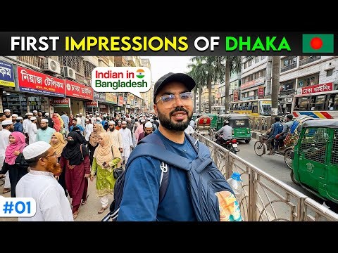 😳🇧🇩Honest First Impressions Of Dhaka Bangladesh | (Shocked)