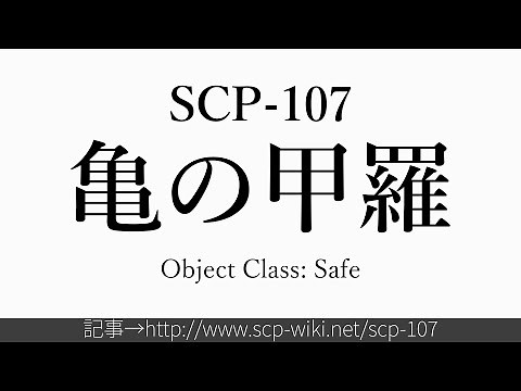 15秒でわかるSCP-107