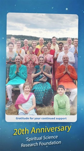 Spiritual Science Research Foundation on Instagram: "20 years ago, a few seekers came together to share spiritual knowledge online. Today, that vision guides seekers worldwide. This is our journey. ✨🙏 #SSRF20Years #20YearsOfService #SpiritualJourney #SeekersOfTruth #PathOfSpirituality"