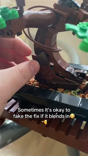 Fixing a broken LEGO… #lego #legos #legobuild #shorts